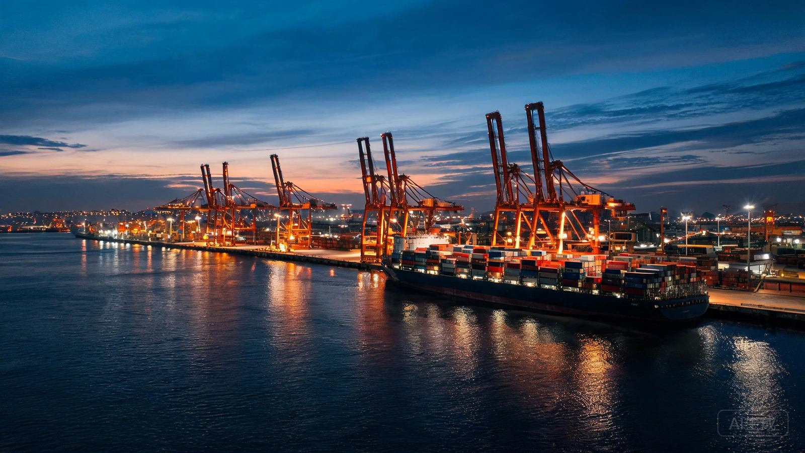 Container port served by RUFEIDA ocean freight